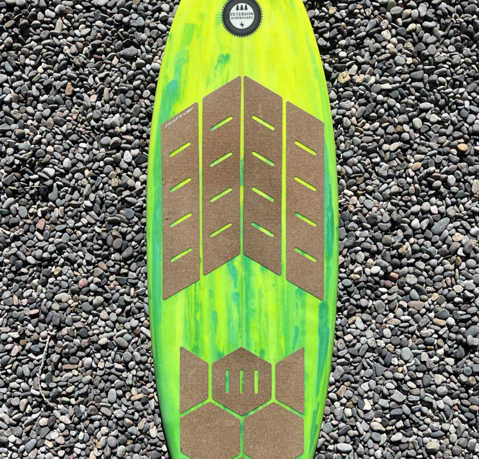 Peterson Tomahawk 4'10" river surfboard